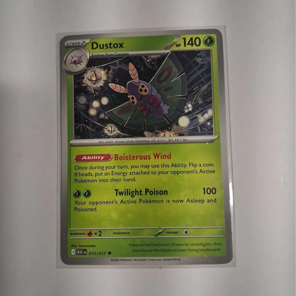 Dustox 015/217 Me: Ascended Heroes Regular